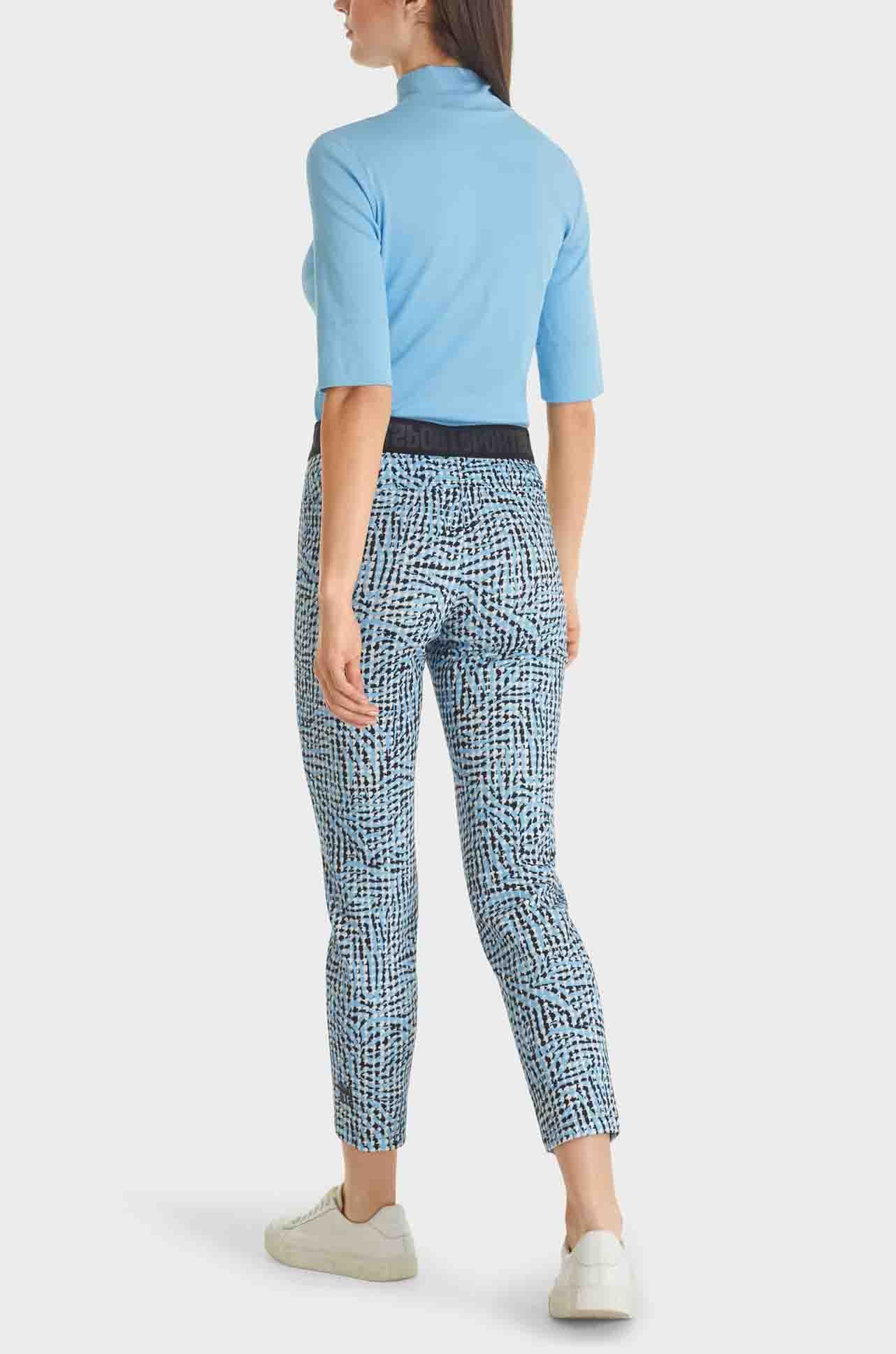 Marc Cain - Pepita Pattern Stretch Scuba Pant