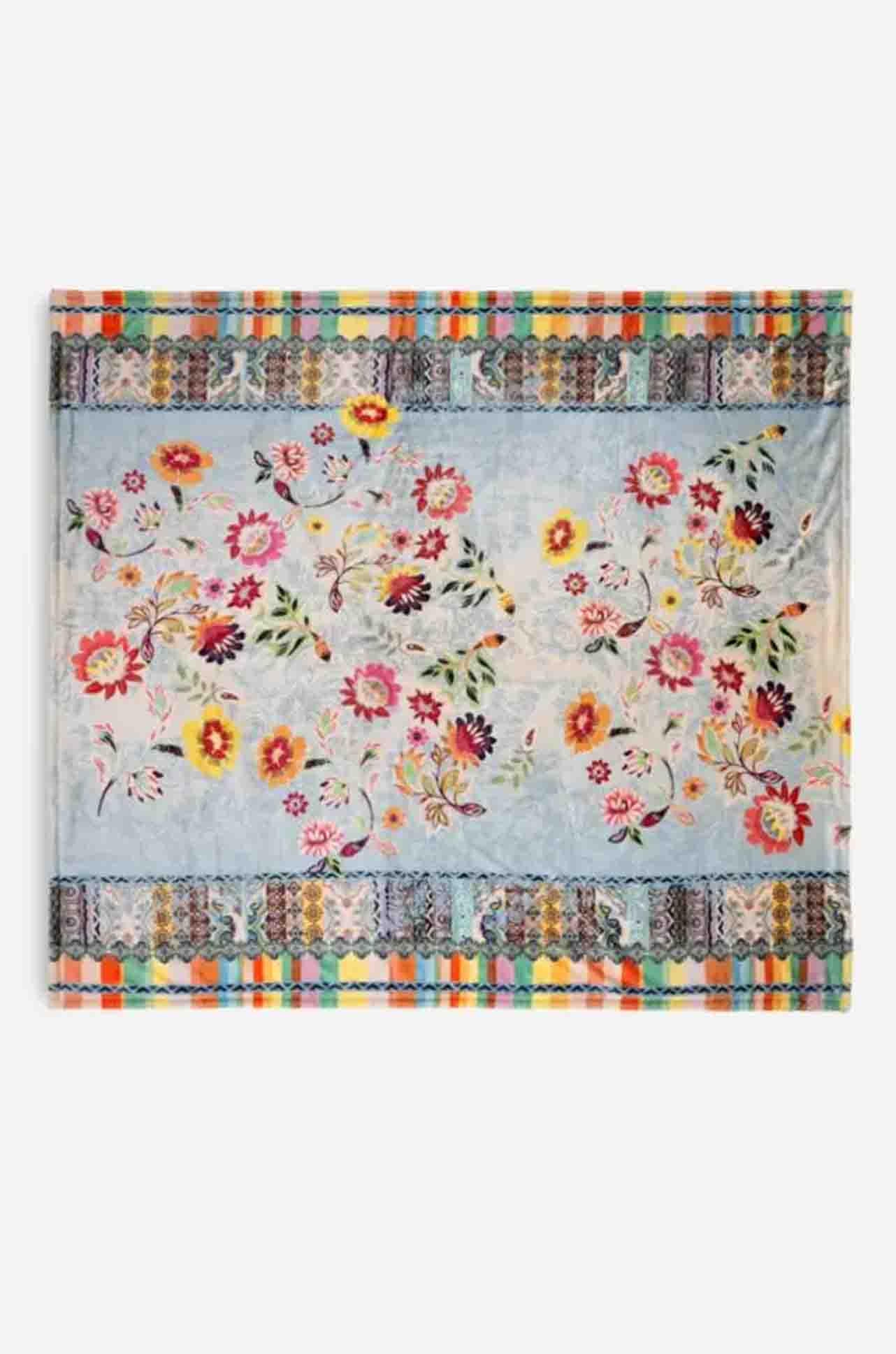 Johnny Was - Rainbow Flower Cozy Blanket