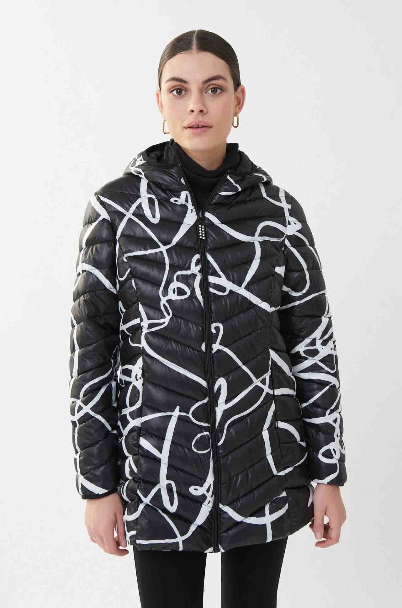 Joseph Ribkoff - Script Print Puffer