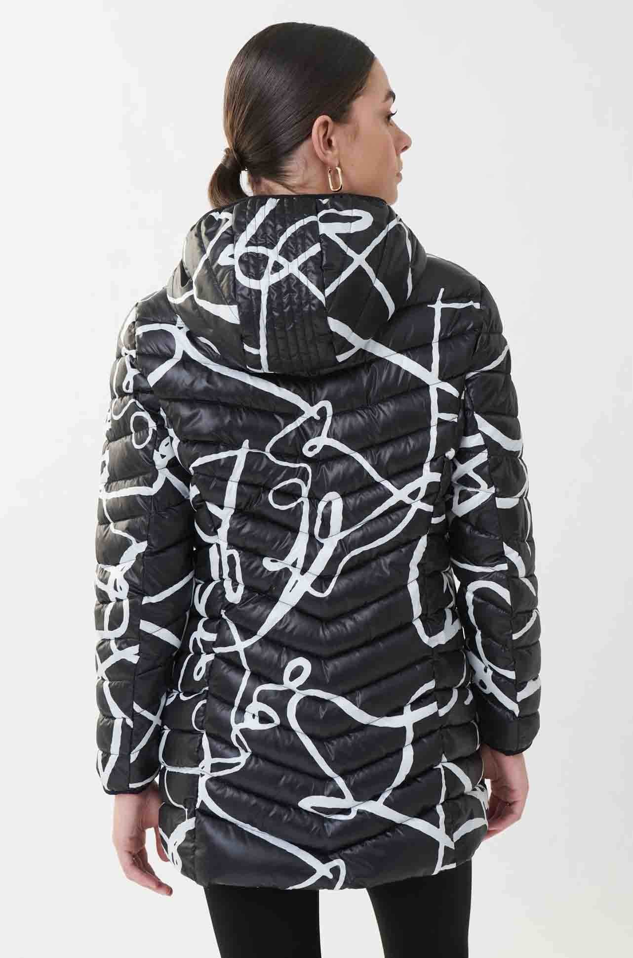 Joseph Ribkoff - Script Print Puffer