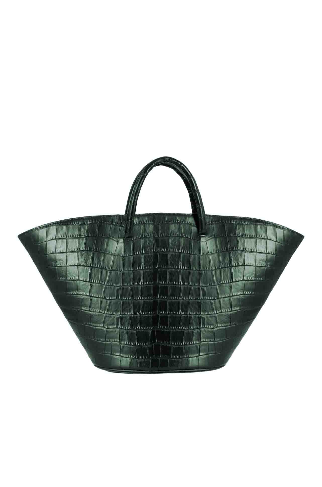 Trelise Cooper - What The Croc Tote Away Handbag in Forest