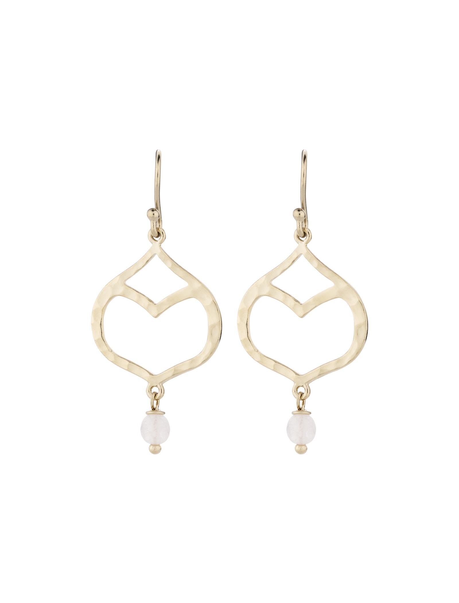 Nicole Fendel - Pippa Small Earring Rose Quartz