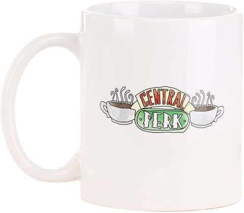 Friends Collector Bundle Central Perk 3 Piece Gift Set Mug, Crew Socks,  Keychain Multicoloured