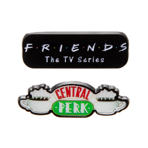 Friends Collector Bundle Central Perk 3 Piece Gift Set Mug, Crew Socks,  Keychain Multicoloured