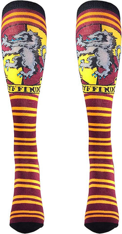 Harry Potter Slytherin Premium Striped Crest Knee High Socks