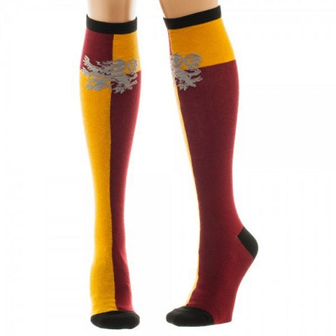 HARRY POTTER X SHEIN 2pairs Striped & Letter Graphic Crew Socks
