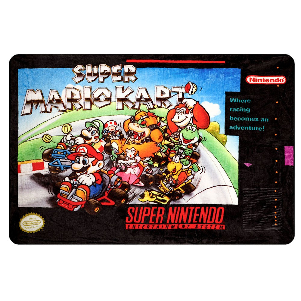 super mario kart box art