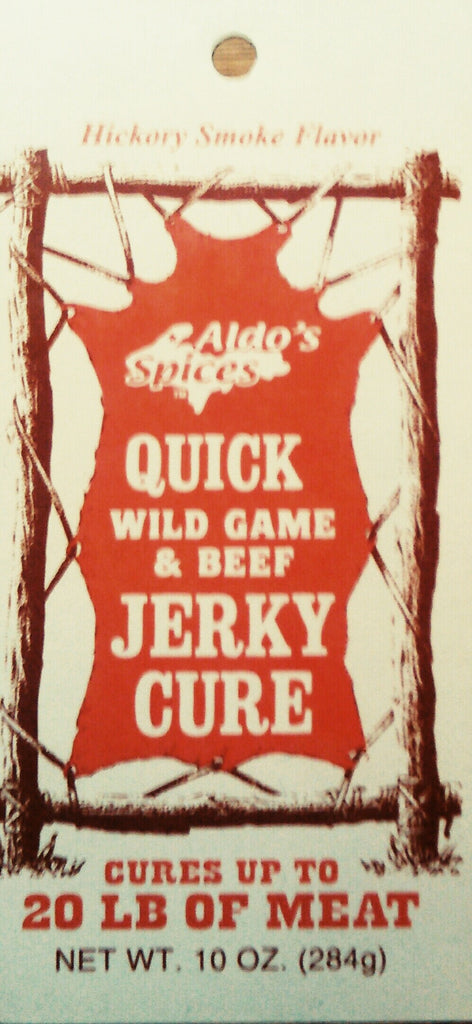 Aldo's Quick Wild Game & Beef Jerky Cure | Rudy's Traditional Seasonings