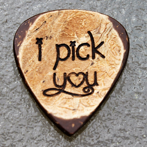 Coconut Guitar Pick