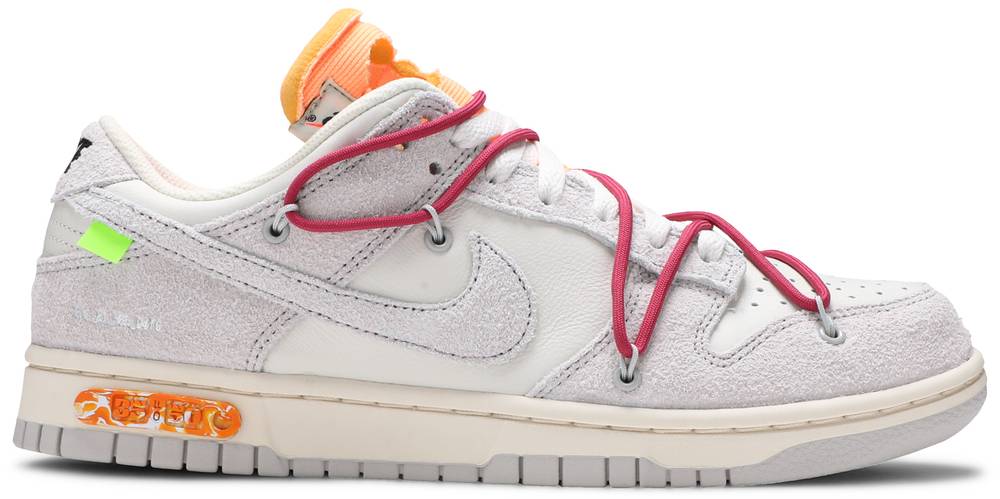 dunk low off white lot 13