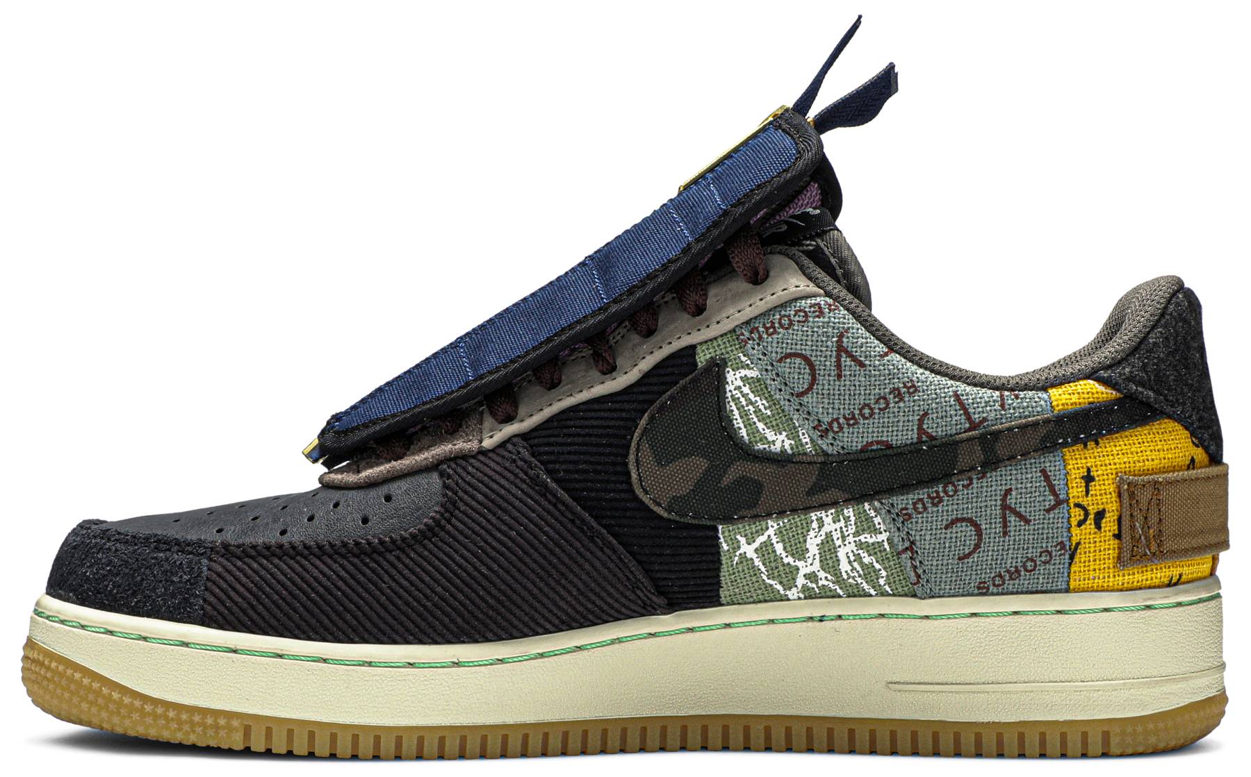 cactus jack air force 1 black