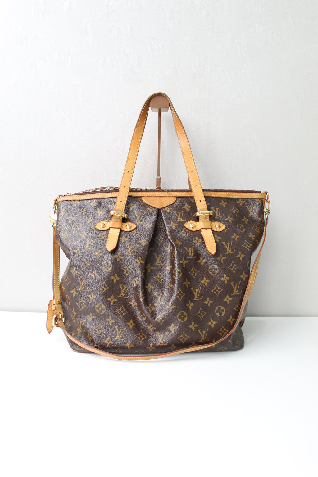 Louis Vuitton White Monogram Multicolore Trouville Multiple colors Leather  Cloth ref.963266 - Joli Closet