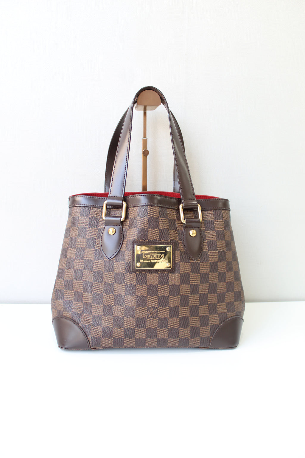 Louis Vuitton Graceful PM Damier Ebene Hobo Tote Bag W/added insert For  Sale at 1stDibs