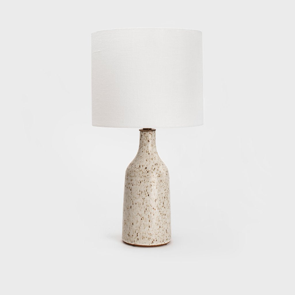 speckled ceramic lamp