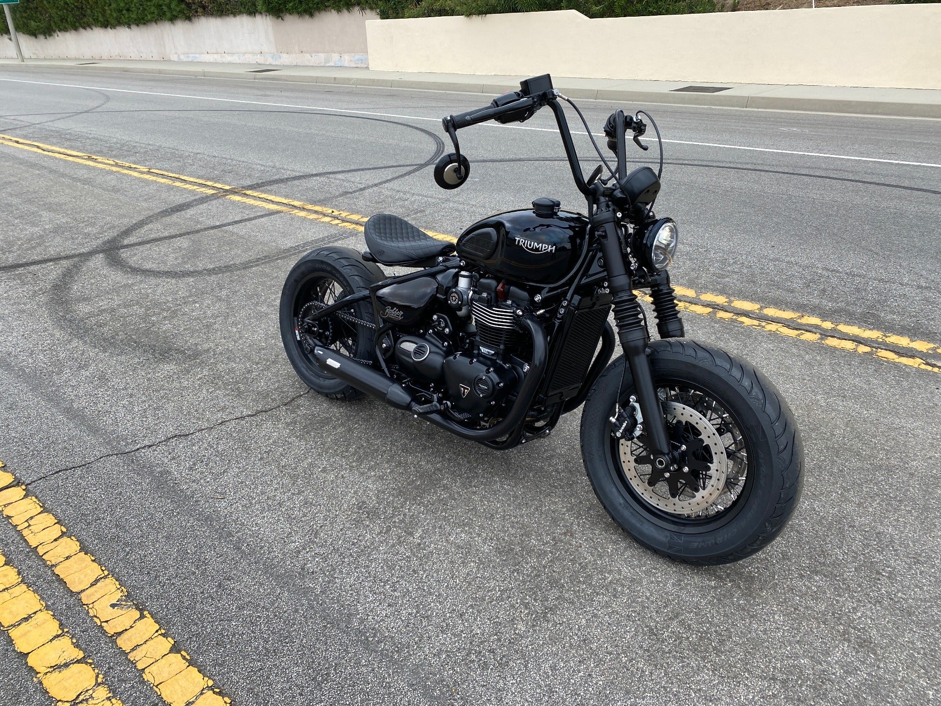 wide wheel bobber