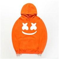 marshmello hoodie orange