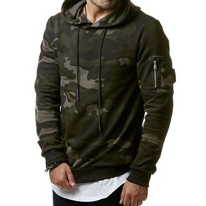 camouflage hoodie men