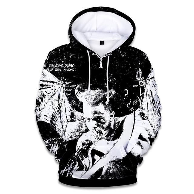 xxxtentacion hoodie with face