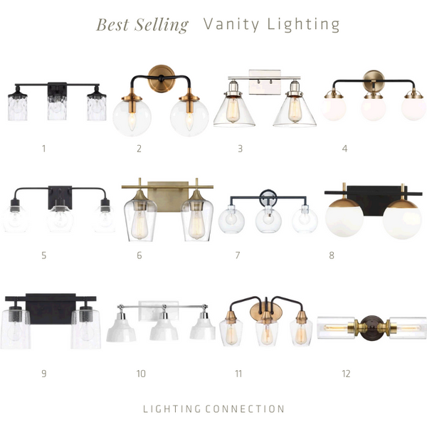 A Guide To Vanity Lighting – Lighting Connection