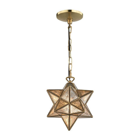 mercury glass moravian star