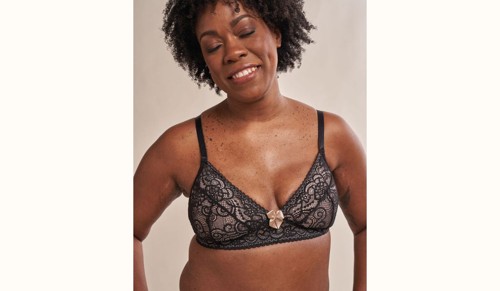 35yrs old. I've been wearing a bra almost daily since I was 10. 25yrs.  Today I wore a halter-bra all-day and noticed at the end of the day that I  have a