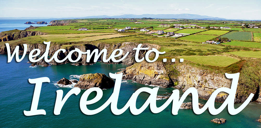 Résultat de recherche d'images pour "welcome to Ireland"