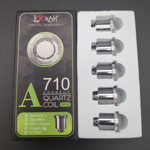 Lookah® - 710 Quartz Wax Dish Coils - B -SmokeDay