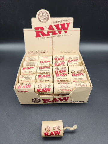 Raw Hemp Wick 20ft  Smoking Accessories