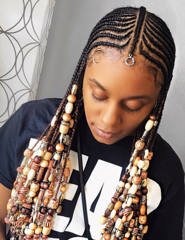 Summer Style: Fulani-Inspired Braids – EDEN BodyWorks