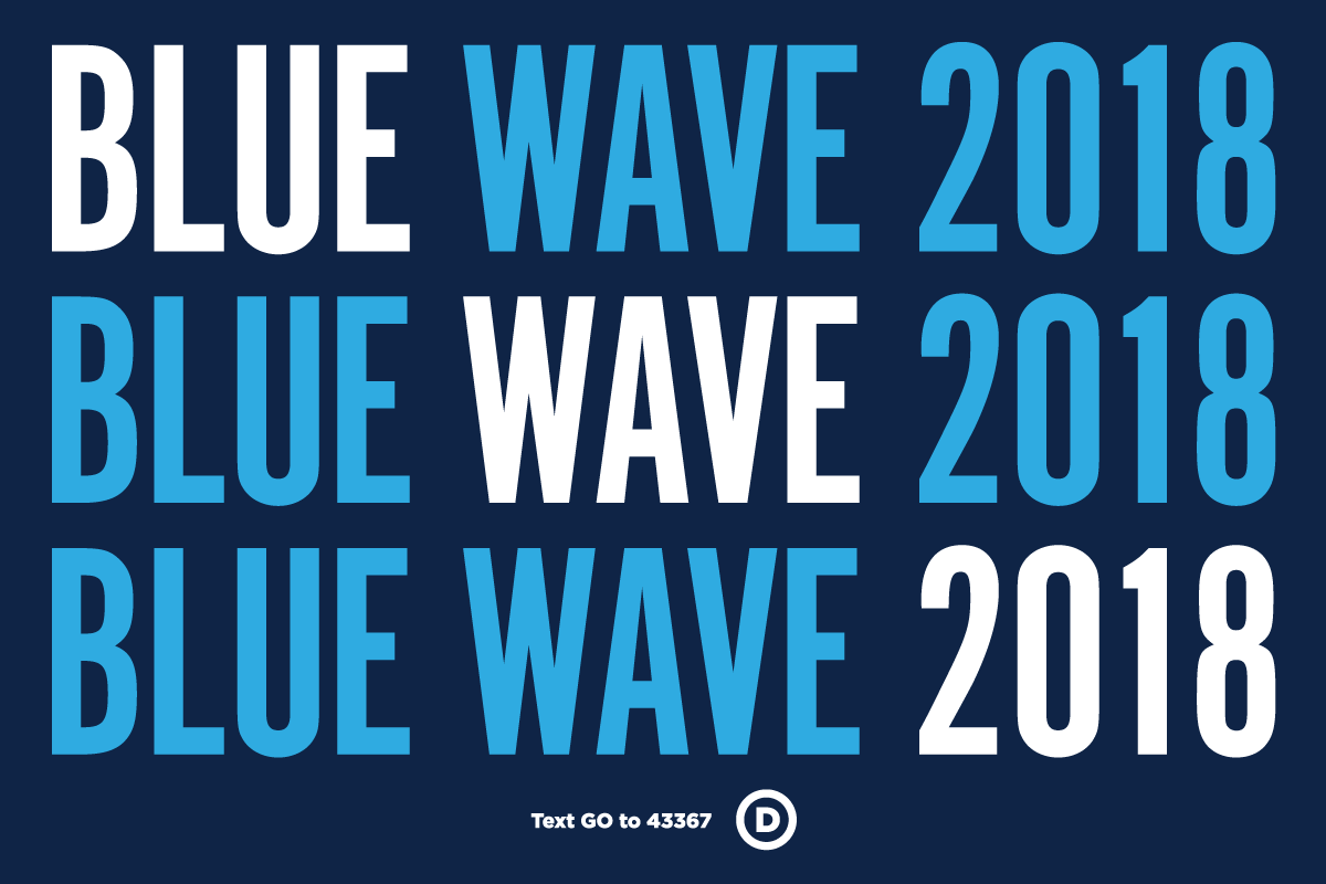 Image result for blue wave 2018