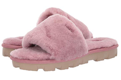 Pink Fuzz Slippers