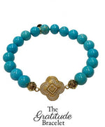 Gratitude Bracelet in Turquoise