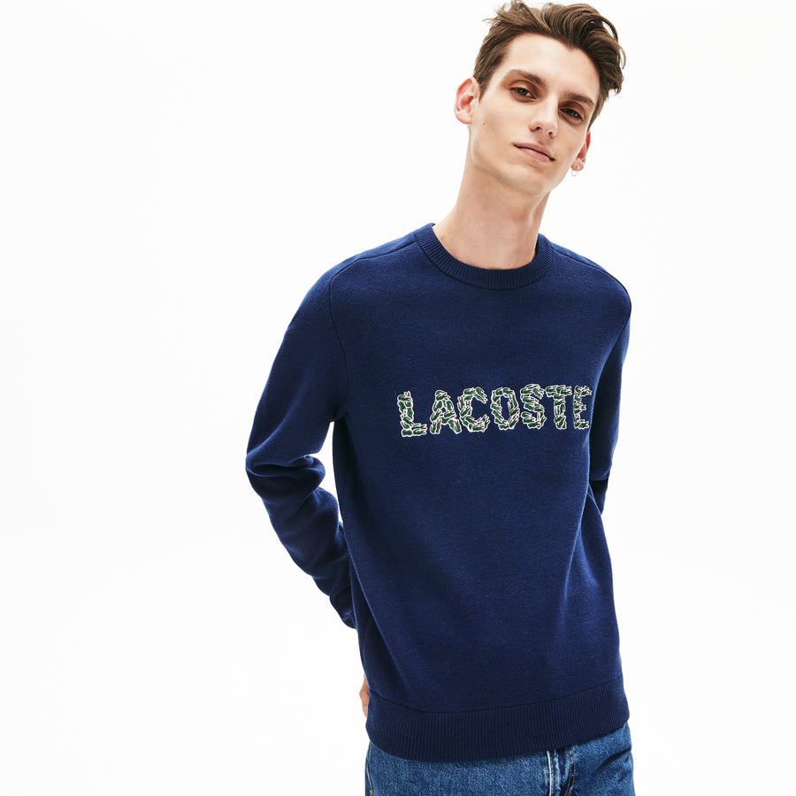 lacoste logo sweater