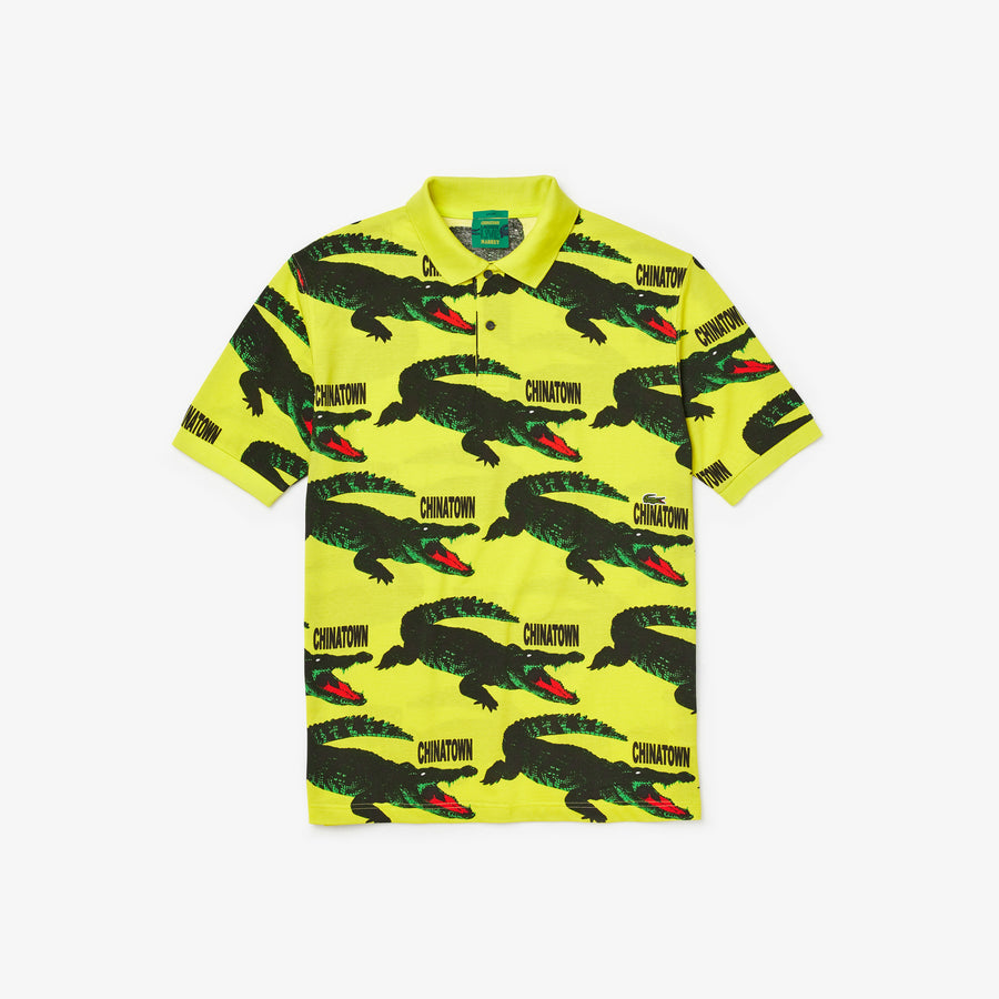 lemon lacoste polo shirt