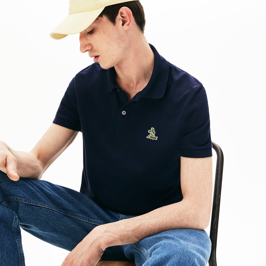 lacoste palm tree polo