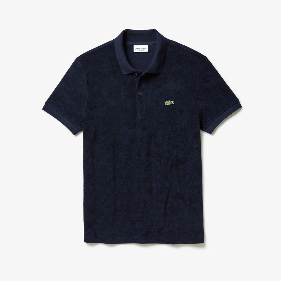 Men's Terry Cloth Polo Shirt – Lacoste 