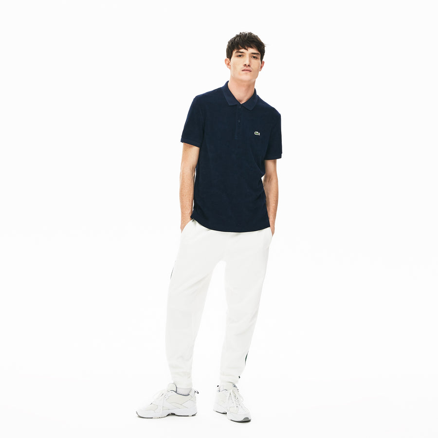 lacoste terry cloth polo