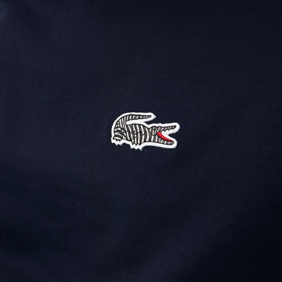 lacoste blue crocodile