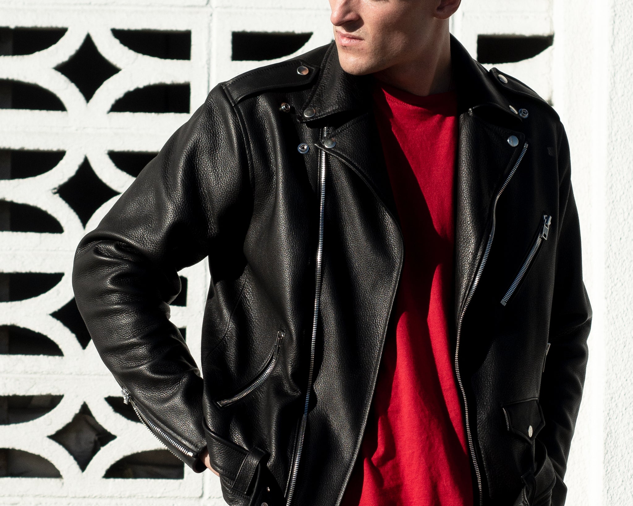 The Best Mens Leather Jacket Made In The USA Classic Moto Laer Brand   Detail2343333 2048x2048 