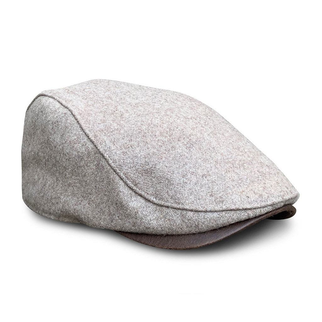 The Original Boston Scally Cap - Grey Herringbone