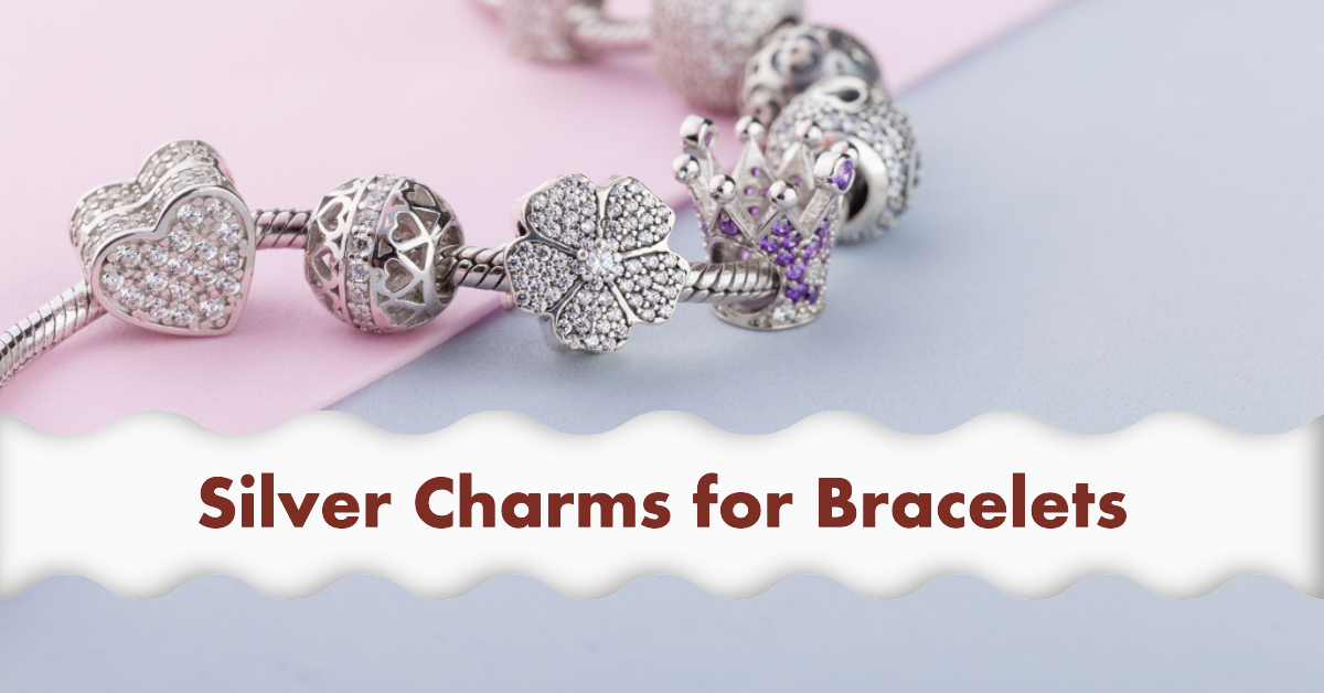 Silver charms for bracelets