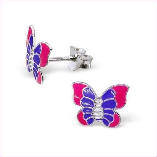 Butterfly Silver Earrings