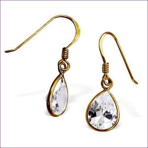 Silver 925 Gold Plated Earrings 0