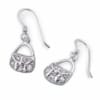 E-coat Silver Earrings