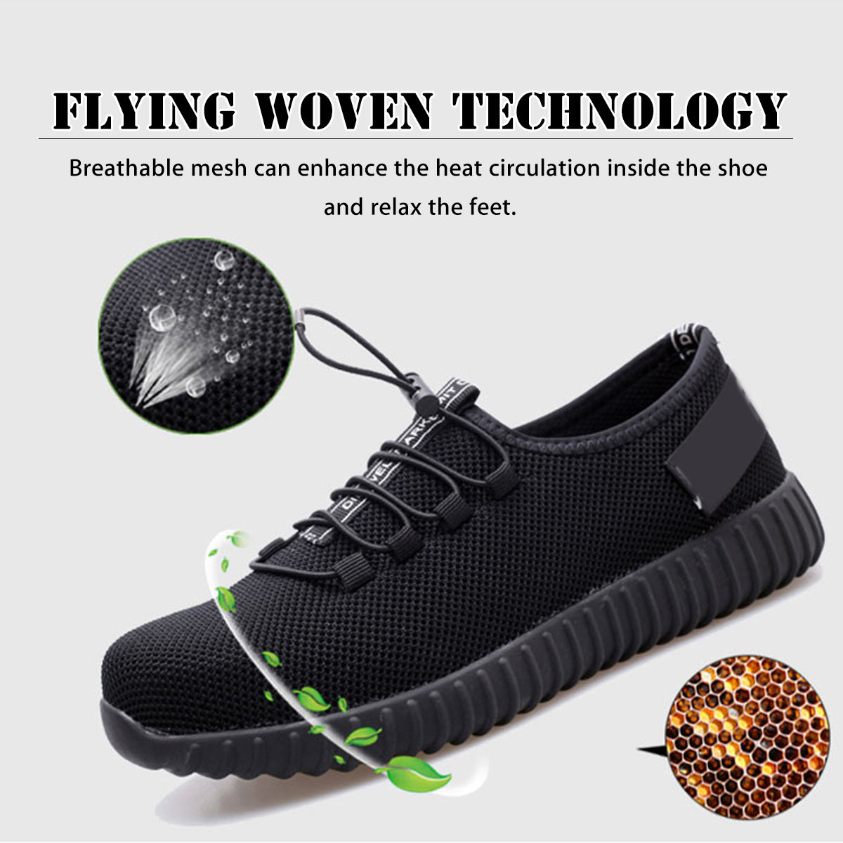 Steel-toe Sneakers Stylish Safety 