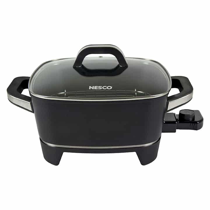 West Bend 12-Inch Family-Sized Electric Skillet with Diamond