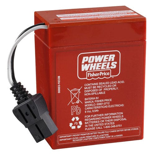 power wheels 6 volt batteries