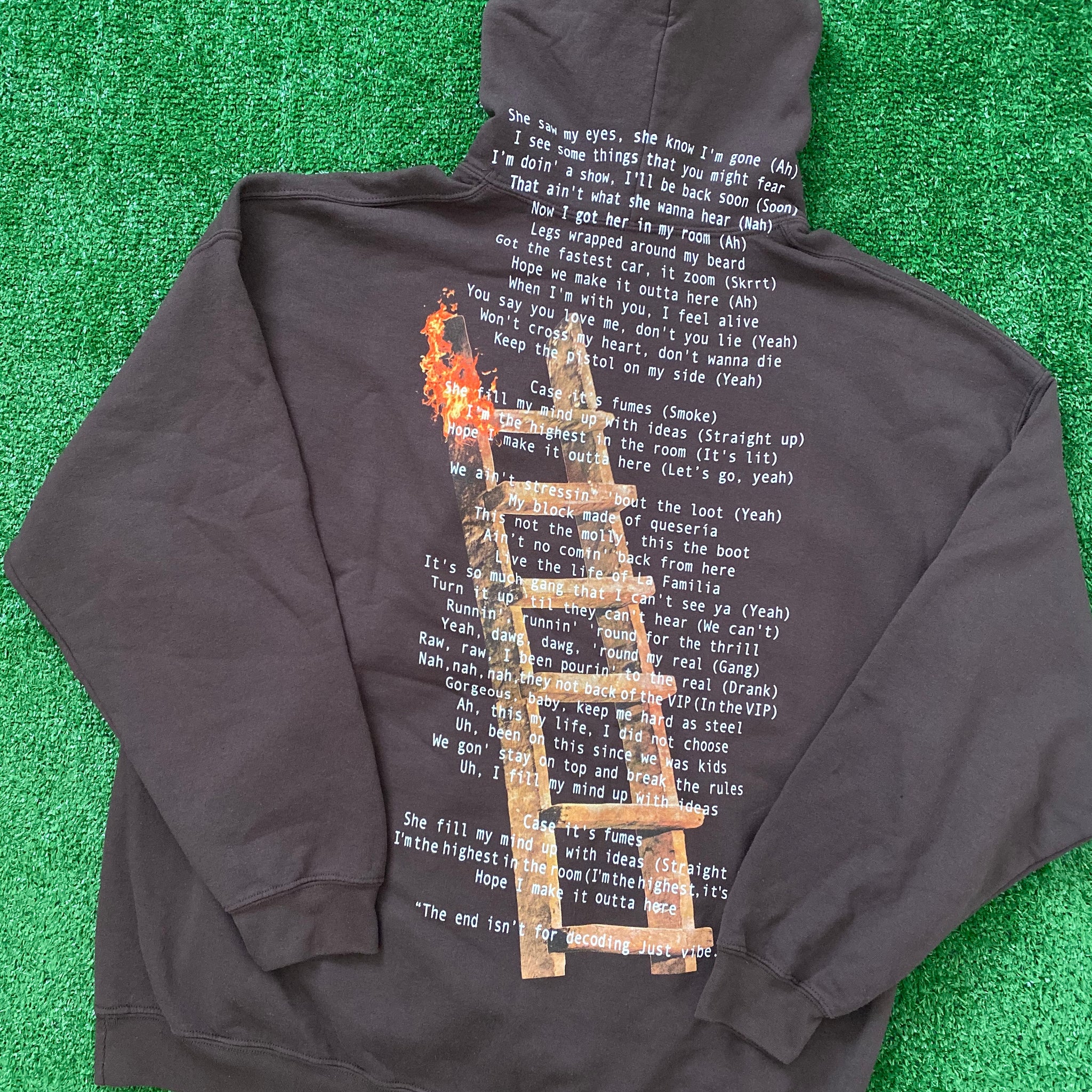 brown travis scott hoodie