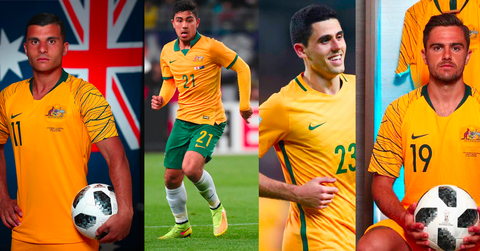 Socceroo players using Supacore