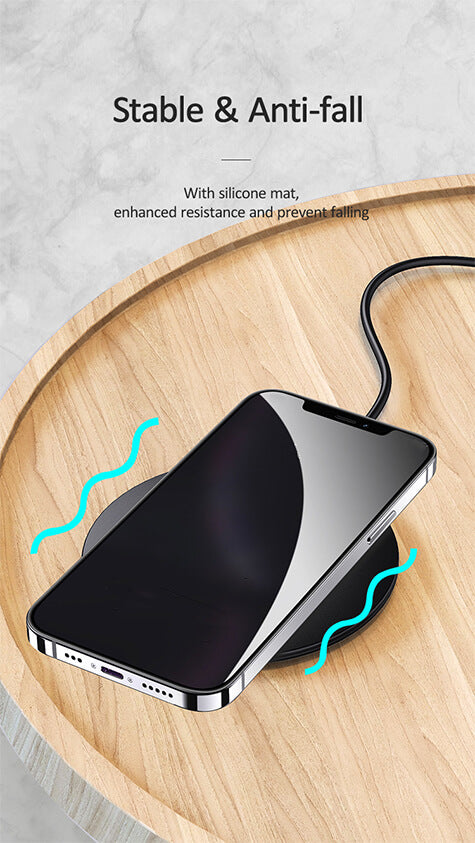 Ultra Thin 15 Watt Wireless Charger 15W